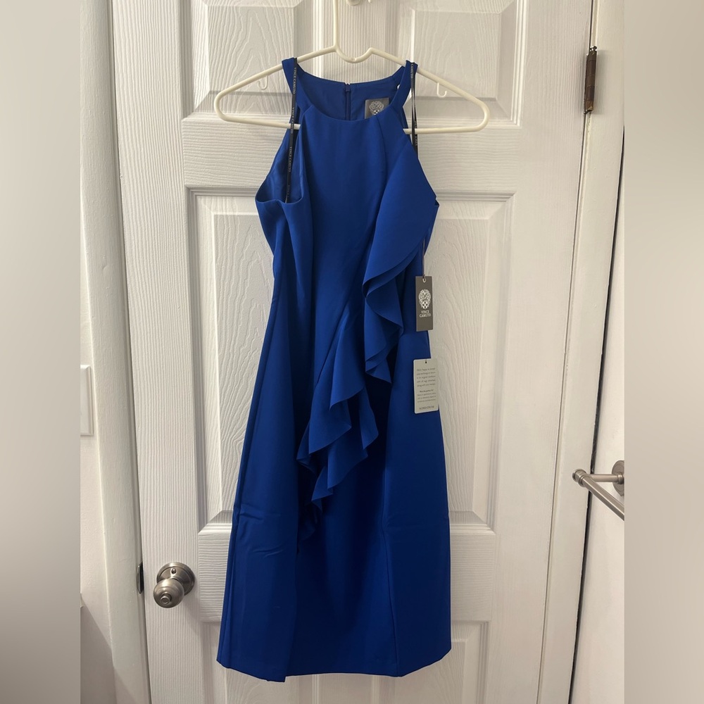NWT- Vince Camuto Blue Dress